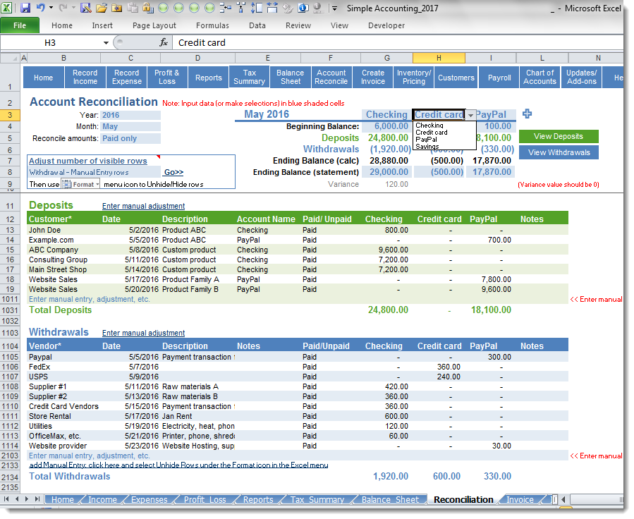 Bookkeeping software, free download For Mac